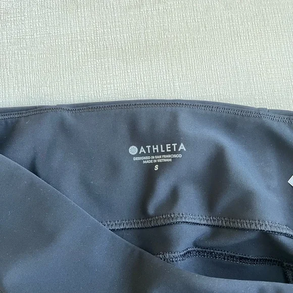 Athleta Stellar Black Cropped Leggings/Pants - Picture 6 of 10